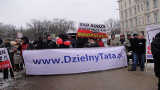 Manifestacja przed Sądem Okręgowym w Poznaniu