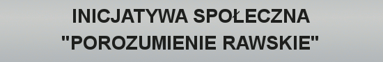 Inicjatywa Społeczna Porozumienie Rawskie - logo